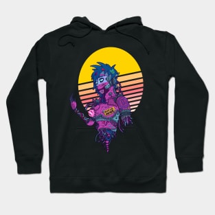 Cyborg Girl Hoodie